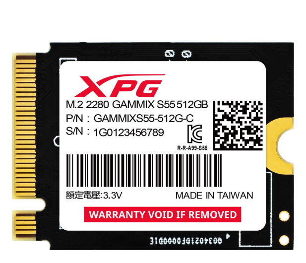 Adata 512GB M.2 SGAMMIXS55-512G-C - 1221741 - zdjęcie